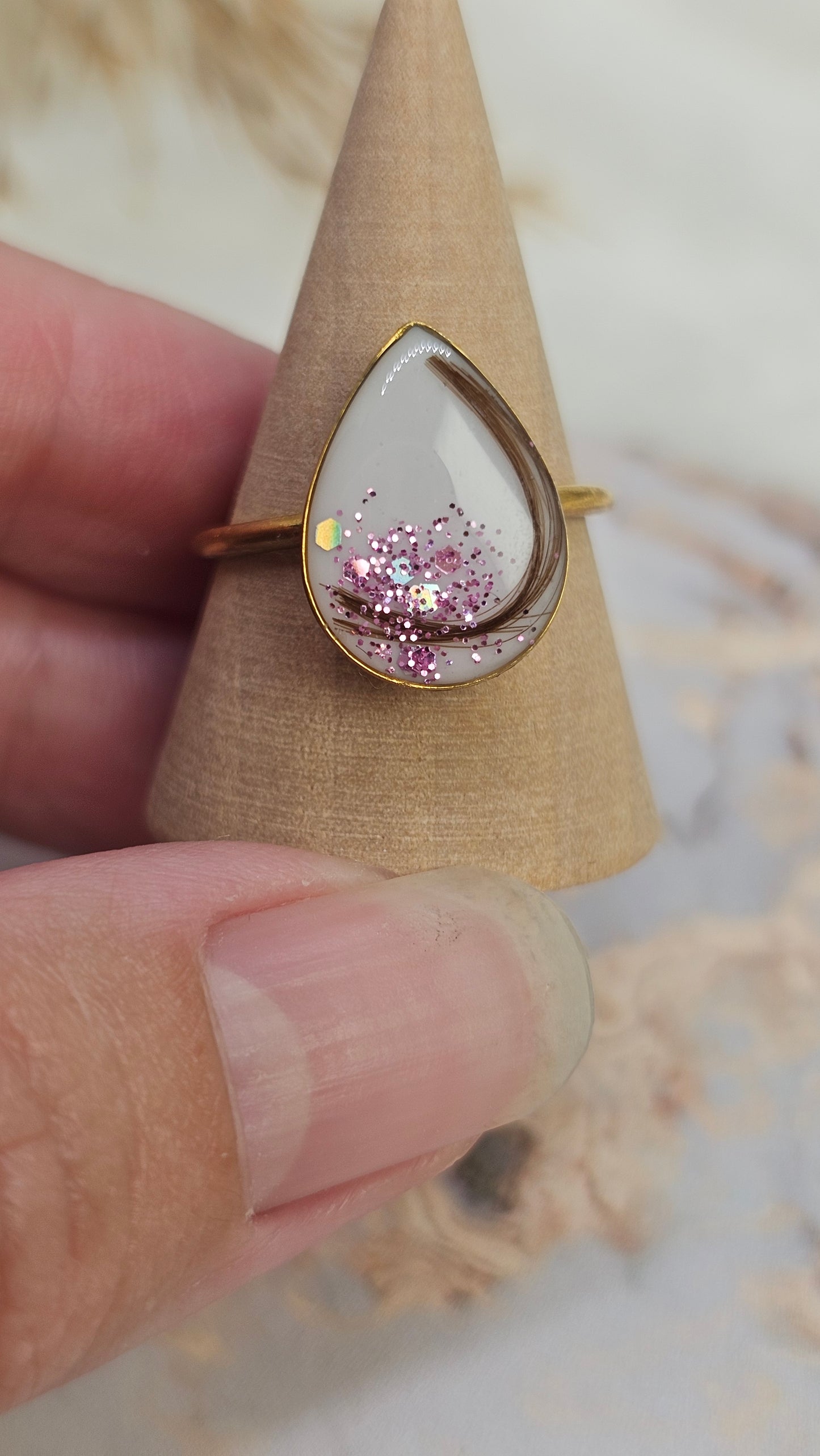 Anillo Susurro con Pelito